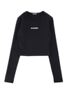 JIL SANDER JIL SANDER CROPPED SWIM TOP