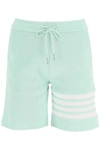 Thom Browne Shorts Mit Streifen In Green