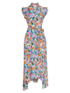 ROBERT GRAHAM WOMEN'S SADIE SILK-BLEND FLORAL MAXI DRESS