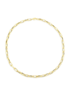 SAKS FIFTH AVENUE WOMEN'S 14K YELLOW GOLD PAPER CLIP CHAIN NECKLACE/18"