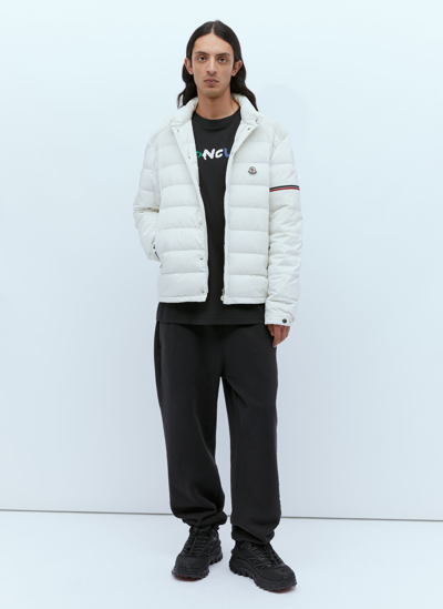Moncler Colomb Short Down Jacket In White
