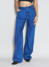 Vivienne Westwood Ray Denim High Waist Flared Wide Jeans In Blue