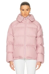 Moncler Pink Mino Down Jacket In Pink