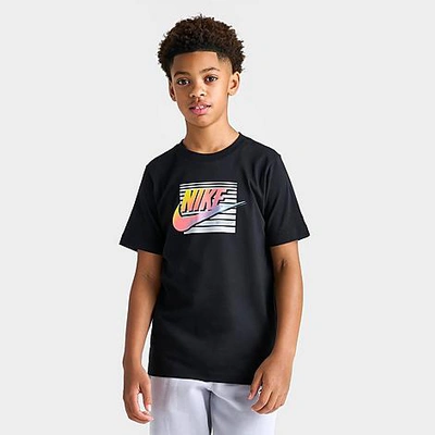 Nike Kids' Sportswear Futura Retro T-shirt In Black