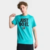 Nike Men's Sportswear Classic Just Do It Graphic T-shirt In Dusty Cactus