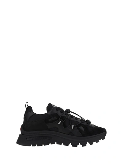 Dsquared2 Run D2 Sneakers In Black