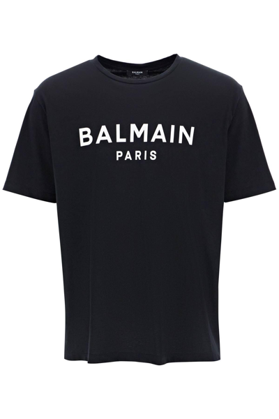 BALMAIN BALMAIN LOGO PRINT T SHIRT