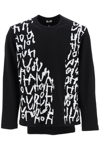 Comme Des Garçons Homme Deux Comme Des Garcons Homme Plus Long Sleeve Printed T Shirt