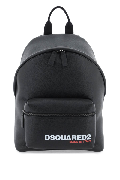 Dsquared2 Bob Backpack In Nero