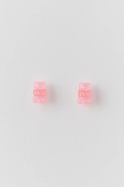 Urban Outfitters Delicate Gummy Bear Earring In Gummy Bear, Women's At  In Pink