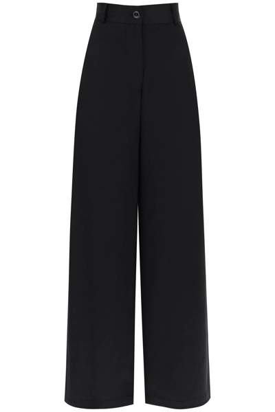 JIL SANDER JIL SANDER VISCOSE SILK PANTS