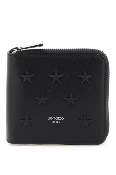 Jimmy Choo Zip Around Wallet With Stars