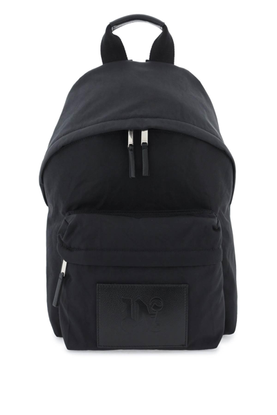 Palm Angels Man Zaino Monogram In Black