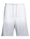 Armani Exchange Man Shorts & Bermuda Shorts White Size L Cotton