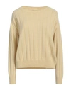 Gentryportofino Woman Sweater Light Yellow Size 4 Cashmere