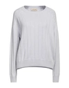 Gentryportofino Woman Sweater Light Blue Size 8 Cashmere In Blue
