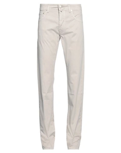 Jacob Cohёn Man Pants Beige Size 29 Cotton, Elastane In Beige