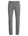 Pt Torino Man Pants Grey Size 38 Modal, Cotton, Elastane