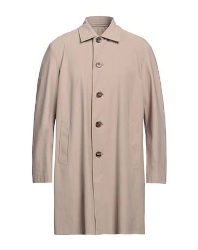 Harris Wharf London Man Overcoat Beige Size 40 Polyether In Pink