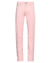 Jacob Cohёn Man Pants Pink Size 32 Cotton, Elastane
