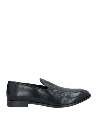 Jp/david Man Loafers Black Size 12 Leather