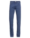 Jacob Cohёn Man Pants Navy Blue Size 29 Cotton, Elastane