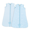 Comfy Cubs Baby Boys And Baby Girls Cotton Sleep Sacks In Blue