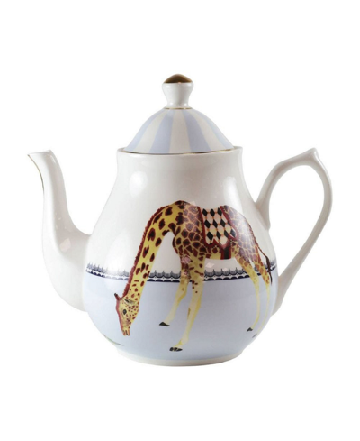 Yvonne Ellen Carnival Giraffes Teapot In Multi