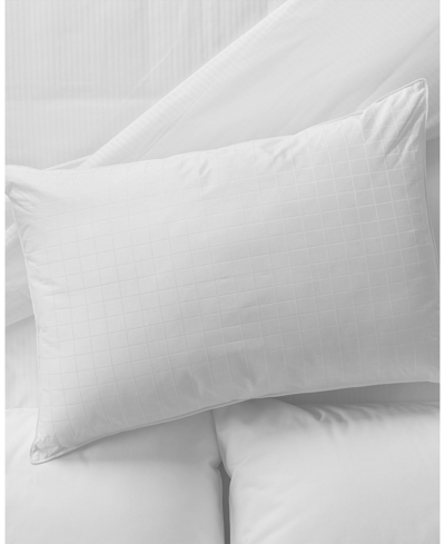 Sobel Westex Sobella Side Sleeper 100% Cotton Face Medium Density Pillow, Queen In White