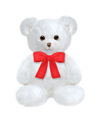 First & Main Kids' Valentine Dena Bear In White