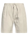 Massimo Alba Man Shorts & Bermuda Shorts Beige Size Xl Cotton, Elastane
