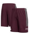 ADIDAS ORIGINALS MEN'S ADIDAS MAROON MISSISSIPPI STATE BULLDOGS AEROREADY SHORTS