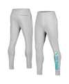 MSX BY MICHAEL STRAHAN MEN'S MSX BY MICHAEL STRAHAN GRAY MIAMI DOLPHINS LOUNGE JOGGER PANTS