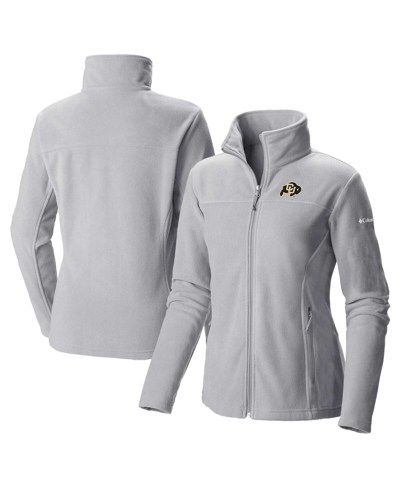 Columbia Women's  Gray Colorado Buffaloes Give And Go Ii Full-zip Jacket