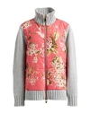 Vdp Collection Woman Jacket Grey Size 8 Polyester, Wool, Viscose, Polyamide, Cashmere In Grey