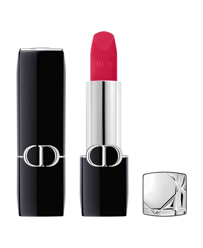 Dior Rouge  Lipstick In Rouge Rose Velvet - A Magenta