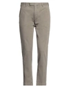 Pt Torino Man Pants Khaki Size 42 Cotton, Elastane In Beige