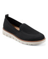 Easy Spirit Women's Valina Knit Easy-on Flat Loafers In Black