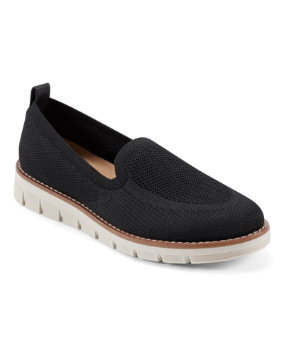 Easy Spirit Women's Valina Casual Slip-on Round Toe Shoes In Black