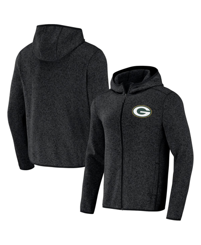 Fanatics Men's Nfl X Darius Rucker Collection By  Black Green Bay Packers Fleece Pullover Hoodie