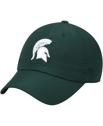 Top Of The World Men's  Green Michigan State Spartans Primary Logo Staple Adjustable Hat