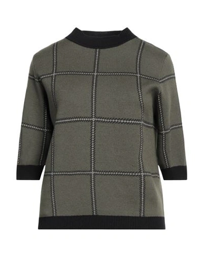 Pinko Green Viscose Sweater