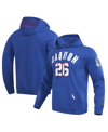 Pro Standard Men's  Saquon Barkley Royal New York Giants Player Name And Number Pullover Hoodie In Royal