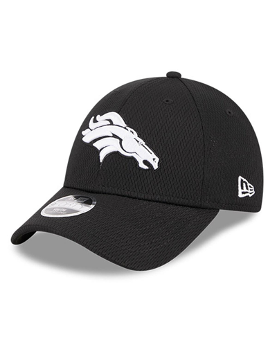 New Era Kids' Youth Boys And Girls  Black Denver Broncos Main B-dub 9forty Adjustable Hat