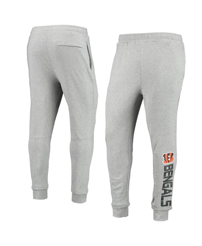 Msx By Michael Strahan Men's  Heathered Gray Cincinnati Bengals Jogger Pants