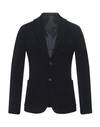 Giorgio Armani Man Blazer Midnight Blue Size 42 Cotton, Virgin Wool, Viscose, Elastane In Blue