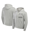 FANATICS MEN'S NFL X DARIUS RUCKER COLLECTION BY FANATICS GRAY PHILADELPHIA EAGLES DOMESTIC FULL-ZIP HOODIE