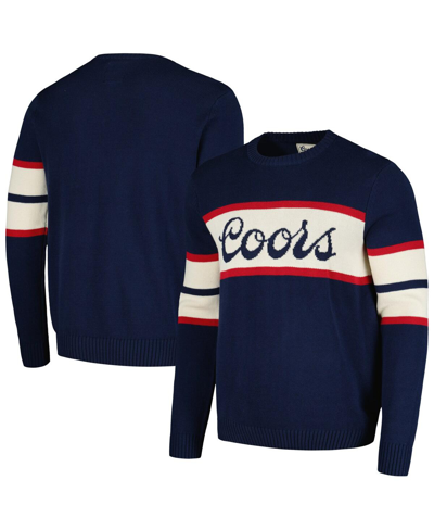 American Needle Men's  Navy Coors Mccallister Pullover Sweater