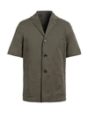 Lardini Man Polo Shirt Military Green Size 44 Cotton