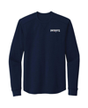 DUNBROOKE MEN'S DUNBROOKE NAVY NEW ENGLAND PATRIOTS CAVALIER LONG SLEEVE T-SHIRT